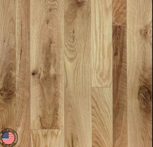 White Oak Natural - Character random width or just one width